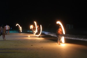 fire twirlers 
